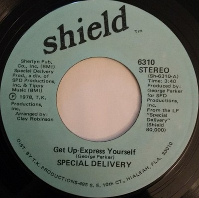 Special Delivery - Get Up - Express Yourself (7'', Single, Gre)