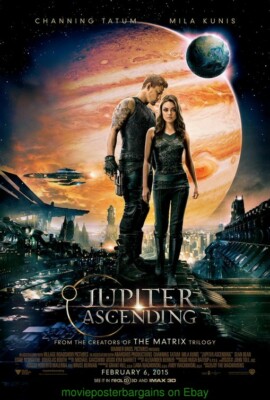 JUPITER ASCENDING MOVIE POSTER DS Advance 27x40 Mila Kunis Channing Tatum 2015