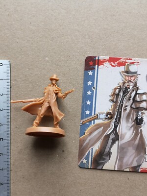 Carte Exclusive HANK MINI + ENG. Pour Zombicide Undead Or Alive - Édition Kickstarter - Occasion