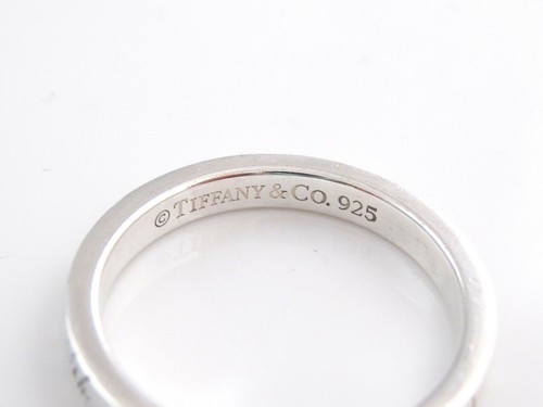 ANELLO TIFFANY & CO ARGENTO QUINTA AVE MISURA 5 - Foto 3 di 3