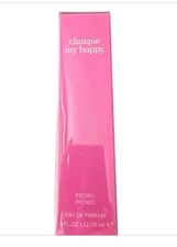 Clinique My Happy Peony Picnic Perfume Spray 0.5oz – New Sealed Box – Free Ship