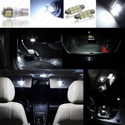 16 x White LED Interior Light Package For 2009 - 2017 Infiniti FX35 QX70 + TOOL - Picture 3 of 7