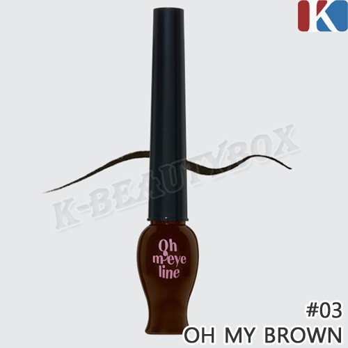 ETUDE Oh My Line 5g 3Color Long-Lasting Eyeliner Liquid eyeliner K-Beauty NEW