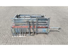Gebrauchtes Alu Gerüst Layher/Assco/MJ  ca. 80m² mit 2,57 Robustböden Baugerüst
