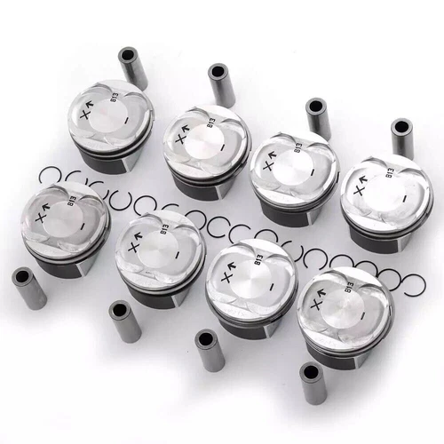 Pistons+Rings Kit STD Φ93mm 8pcs for Porsche Cayenne Turbo S 4.5T M48.50 - Picture 2 of 3