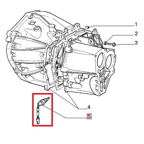 INTERRUTTORE LUCE RETROMARCIA FIAT REGATA - LANCIA DELTA ORIGINALE 4415441 - Imagen 2 de 9