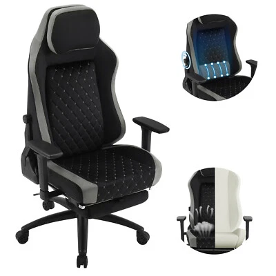 WOLTU 🏅Gaming Stuhl Gamer Stuhl Racing Stuhl mit Fußstütze Ergonomischer Bürostuhl