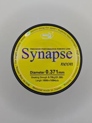 Katran Synapse Neon 0,371 Angelschnur Karpfenangeln Monofil Fluoactiv 