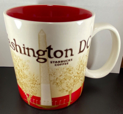 2011 Washington D.C Starbucks Global Icon Collector Series Coffee Mug 16 oz.