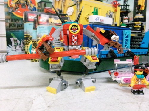 LEGO - MONKIE KID - MONKIE KID'S TEAM SECRET HQ - COMPLETE WITH BOX #OS - Picture 2 of 20