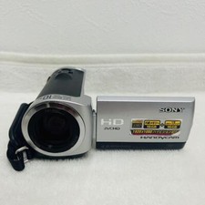 SONY HDR-CX120 HD Video Camera Silver Operation Confirmed Used From Japan