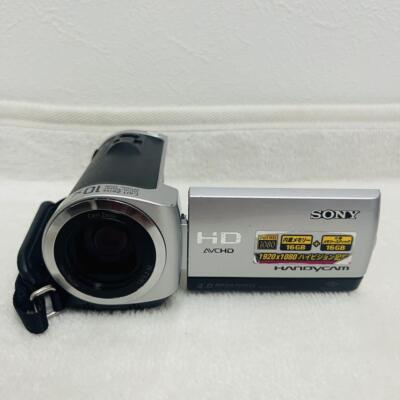 SONY　HandycamHDR-CX120 SONY HDR-CX120 HD Video Camera Silver Operation Confirmed Used