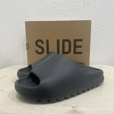 NEW - Adidas Yeezy Slide Slate Grey ID2350 Men's Size 9