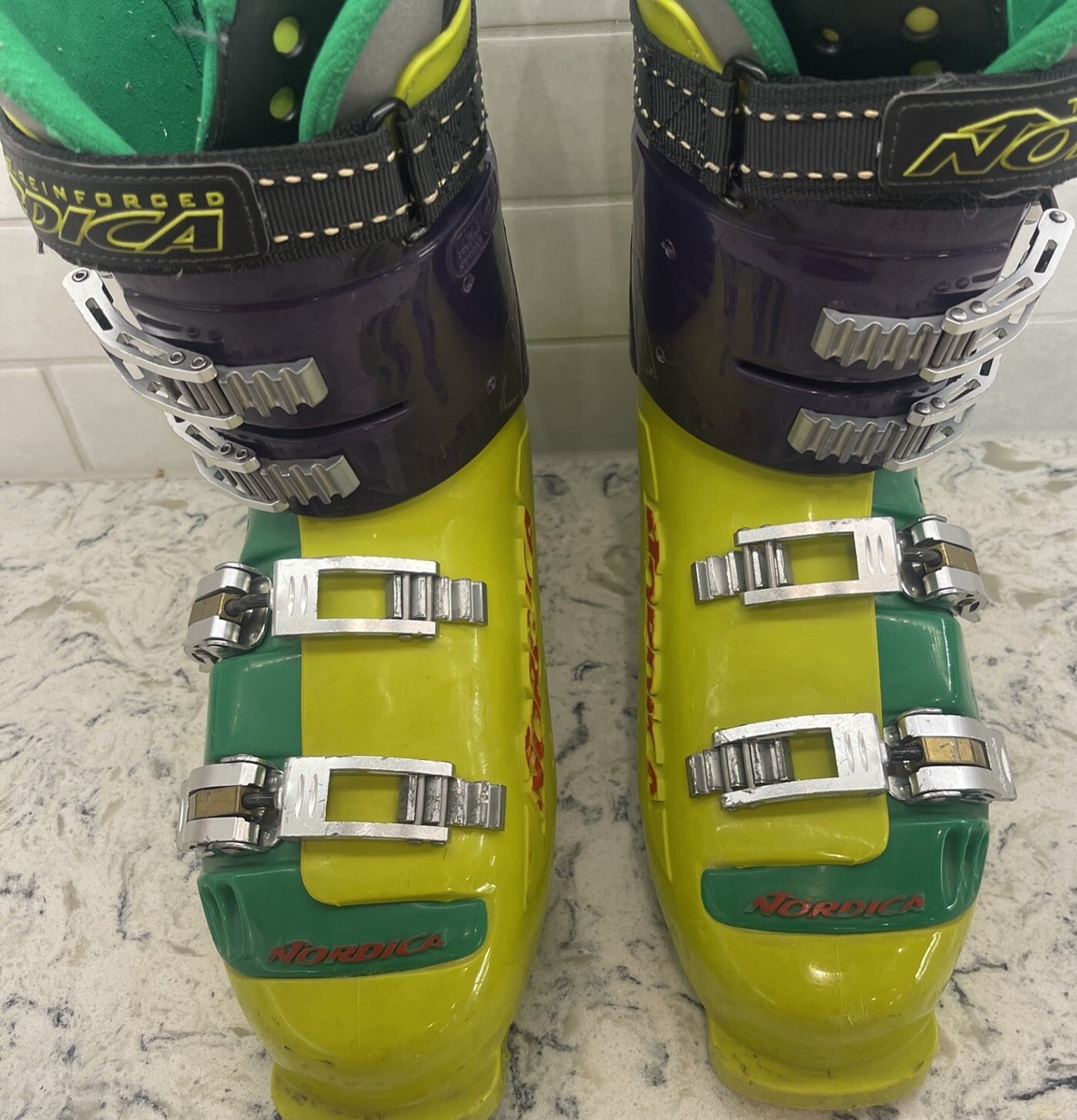 Nordica Grand Prix RX Ski Boots Size US Men's 9.5 Women's 10.5
