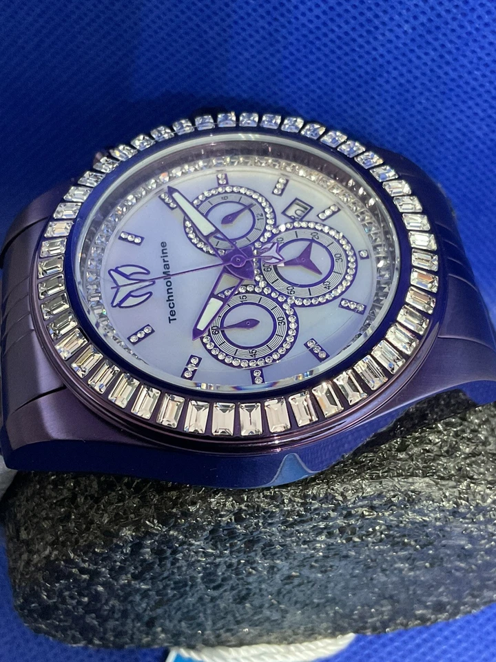 Techno Marine Manta Ray mod 221033 men's dress wristwatch - image 4 of 4