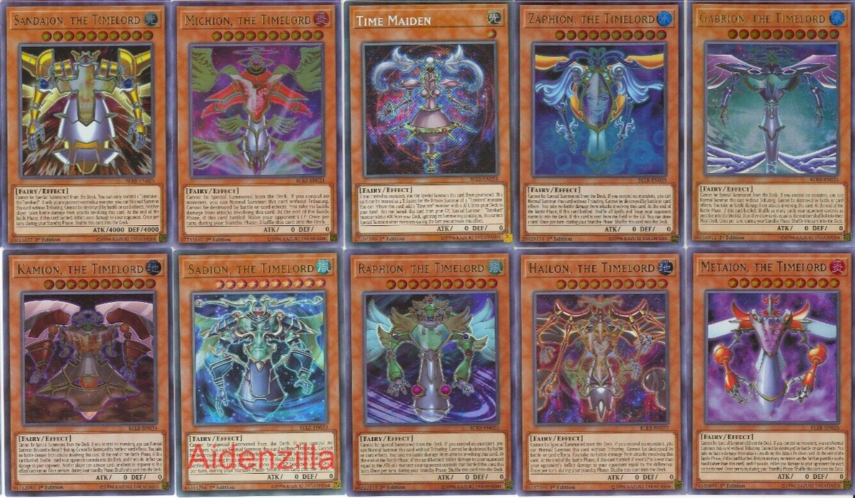 yugioh timelord deck Amazon.com: YU-GI-OH! - Sephylon, The Ultimate Time Lord (LC5D-EN229) -  Legendary Collection 5D's Mega Pack - 1st Edition main image 1