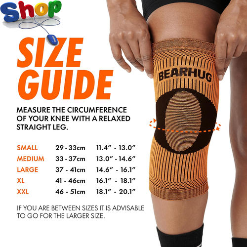 Quality Bamboo Knee Support for Women and Men - Compression Sleeve Knee Brace fo - Picture 2 of 12