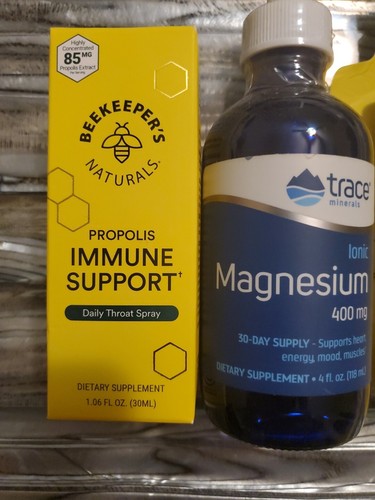 TRACE MINERALS Magnesium & BEEKEEPERS Immune Support + 2 Vitamin C Liposomals! - Picture 3 of 5