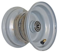 Llanta de acero delantera de rueda flotante de 6" x 4-1/2" | Cojinete de 5/8" Go Kart Yard Kart