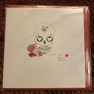 LOVE YOU FOREVER  ~ Valentinstagskarte von Cinnamon Aitch ~ 12,5 cm
