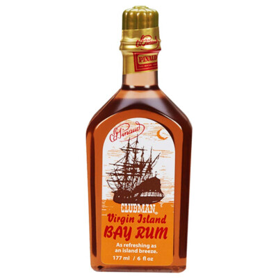 Clubman Virgin Island Bay Rum After Shave Lotion 6 Fluid Ounce