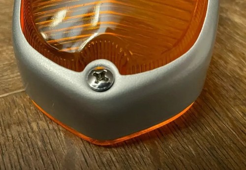 Rare Nos Genuine Mercedes Benz Vintage Truck Front Turn Signal Lens A0015441890 - Picture 5 of 8