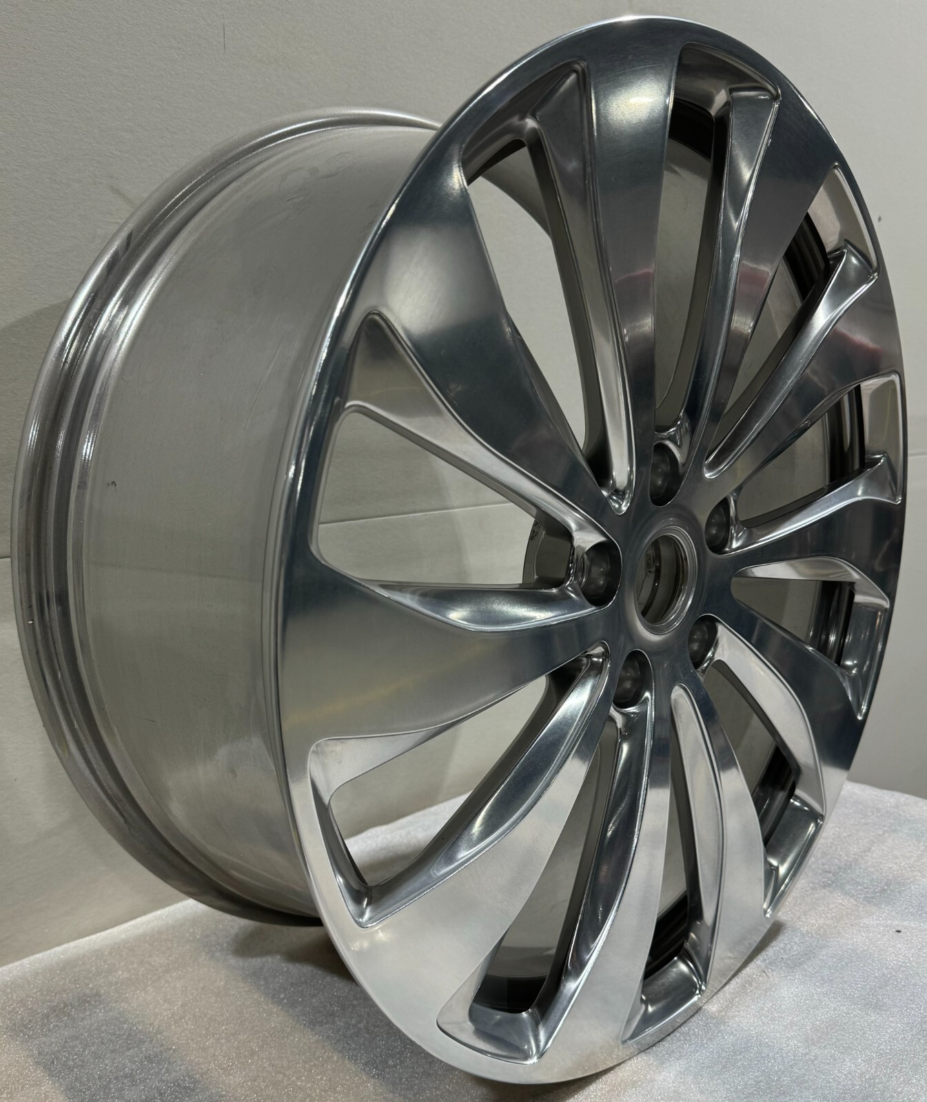 22" 2018-2024 BENTLEY CONTINENTAL GT FLYING SPUR POLISHED ORIGINAL WHEEL RIM