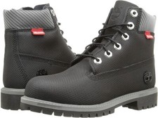 Brand New Youth timberland 6IN PREMWP BT RELIEF BLK TB0A1BAF