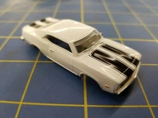 NU-RORA 1005 White w/ Black stripes 1969 Z-28 Camaro HO T-Jet