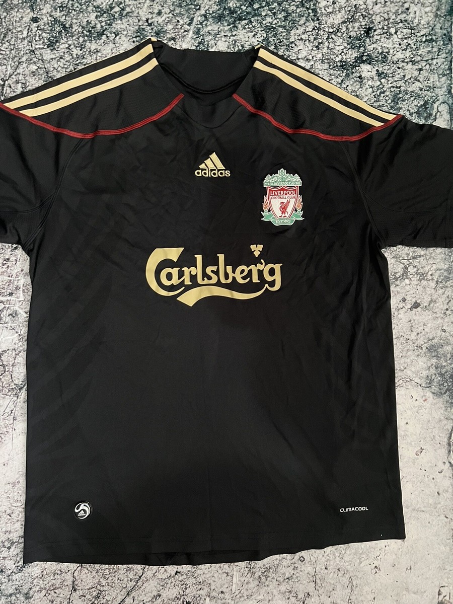 LIVERPOOL 2009 Men FOOTBALL SHIRT JERSEY Black | eBay