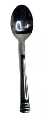 Cambridge Stainless Spoon Teaspoon 1 Count 6.12 inch Deco Flatware