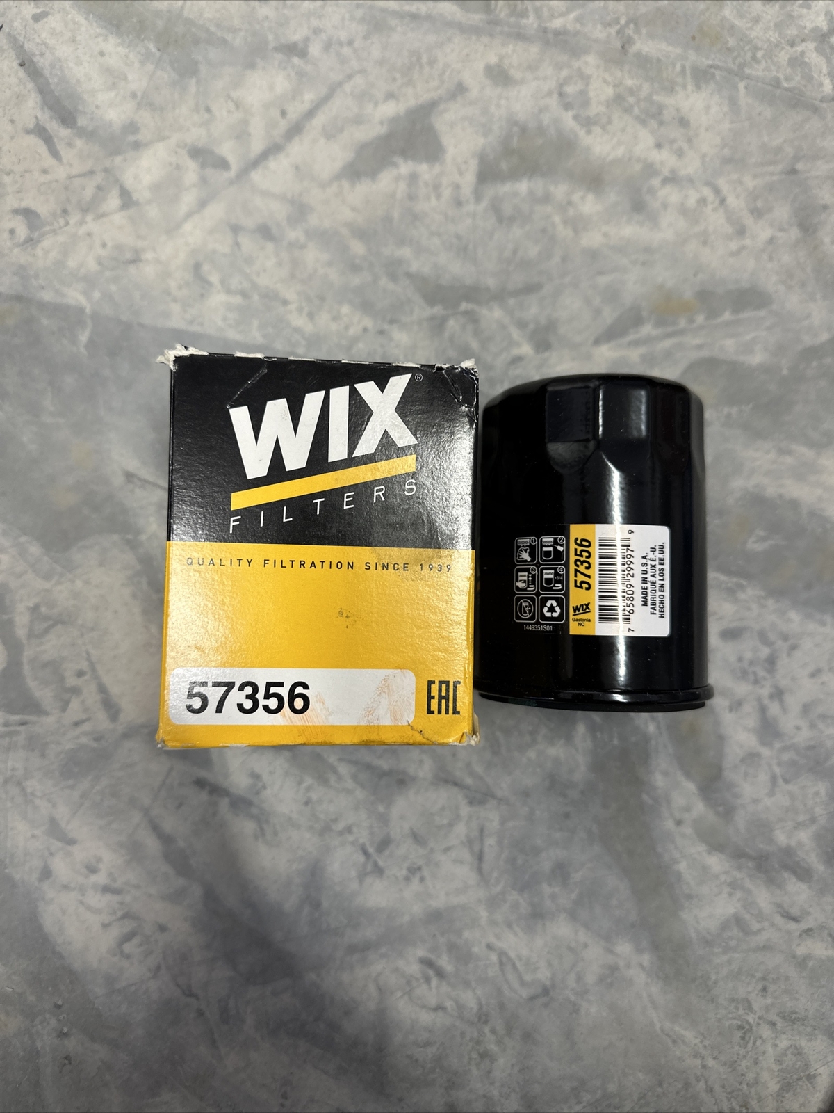Wix 57356 cross reference oil filters