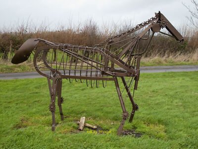 Photo 6x4 Horse Sculpture Amelia Trust Farm  c2012