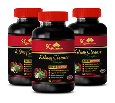 Metabolism and nutrition - KIDNEY CLEANSE COMPLEX - antioxidant boost - 3 B