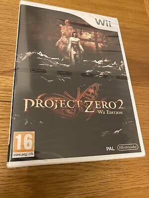 PROJECT ZERO 2 NINTENDO WII SPIEL BRANDNEU FABRIKVERSIEGELT UK VERSION FATALER RAHMEN