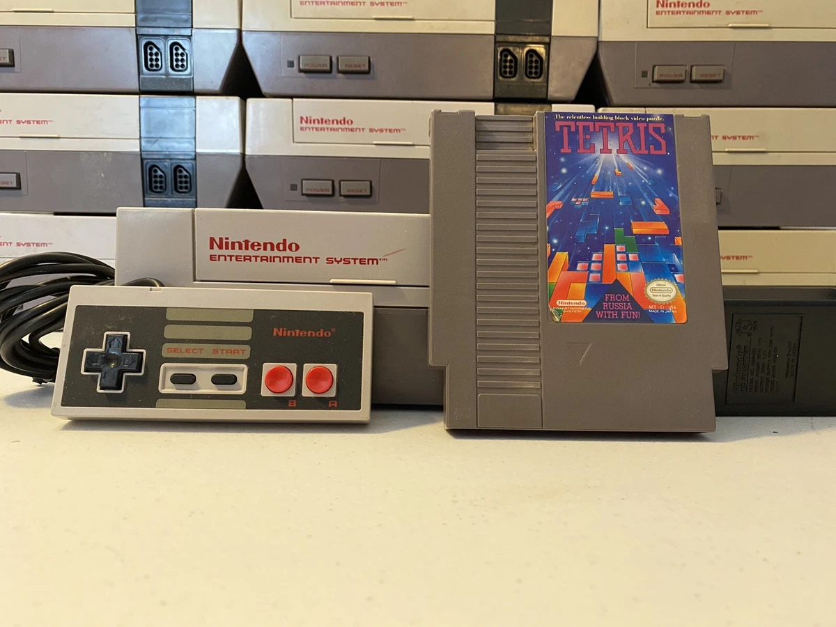 Nintendo Nes Console Authentic Original Tetris Deck Wires