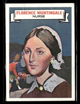 1967 Topps Who Am I #39 Florence Nightingale *LOW GRADE*