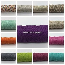 1.8mm Hemp Cord Polished String Macrame Trim Jewelry Weave Thread 25 50ft Card