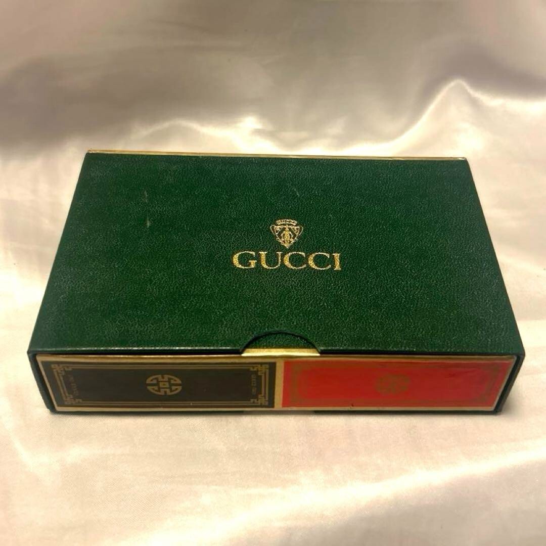 Authentic Gucci Vintage Playing Cards Trump Set 2 Decks