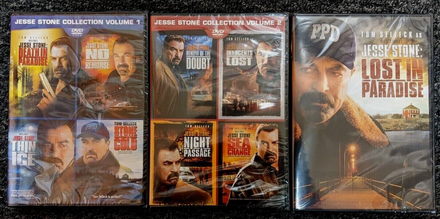 JESSE STONE THE COMPLETE 9 Movie Collection Tom Selleck Mysteries NEW Jesse stone the complete 9 movie collection tom selleck mysteries new