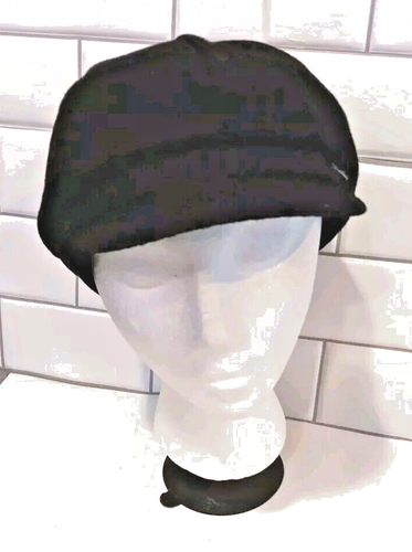 Gorra negra de newsboy para mujer sin marca ajustada talla única - Imagen 7 de 7