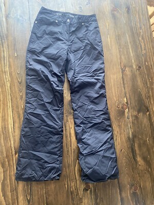 Fera International Women's Snow Ski Pants Black Size 6 Regular Insulated |  eBay