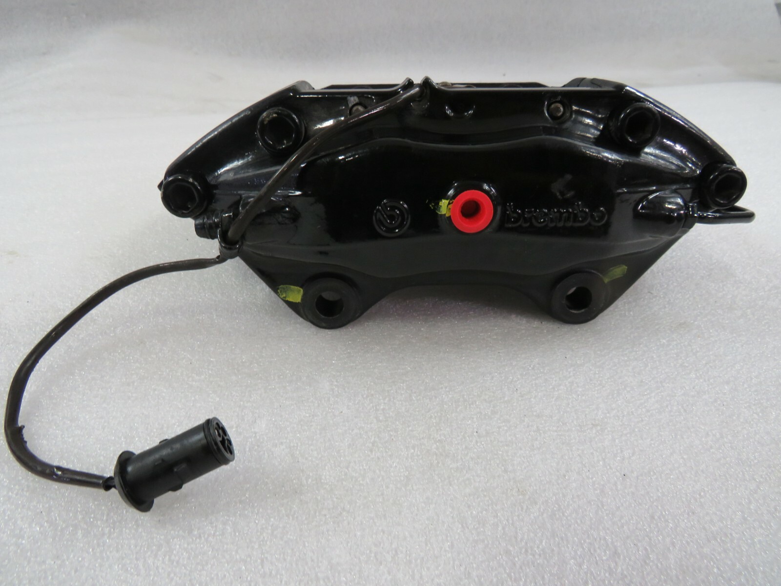 Maserati M138 Spyder, Coupe, LH, Front Brake Caliper, Black, Used, P/N 387201107