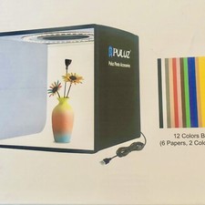 Puluz 25cm Foldable LED Ring Light Studio