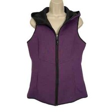 Gerry Ladies Outdoor Hoodie Vest, Longer length, Full Zip, Exc Cond, Medium