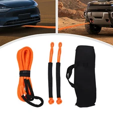 20ft High-Strength Towing Rope with Soft Shackles for Safe Recovery