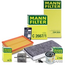 1x MANN-FILTER INSPEKTIONSPAKET FILTERSATZ B FÜR MAZDA 121 3 1.25 96-99