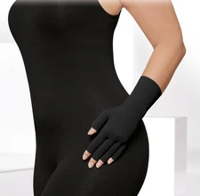 Jobst Bella Strong Compression Gloves 20-30 Mmhg, Glove, Black, Size 6