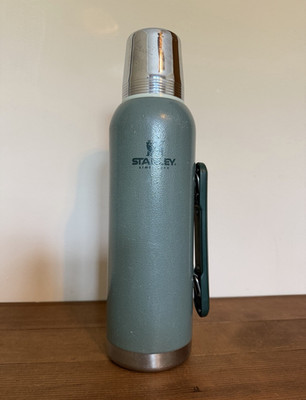Stanley Classic Legendary Vacuum Bottle in the signature Hammertone Green color
