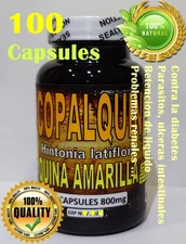 Copalquin 100 Caps Copalchi Hintonia latiflora Quina amarilla Yellow cinchona !!